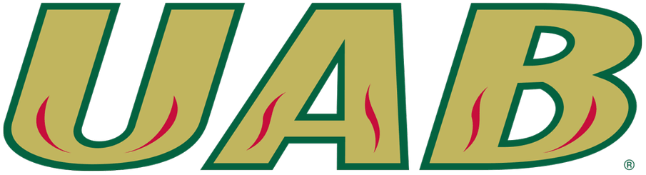 UAB Blazers 2015-Pres Wordmark Logo vinyl decal